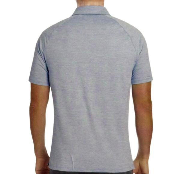 Men’s HURLEY  Short Sleeves Plolo Shirt Blue XL Polyester  Elastana Regular Fit - Picture 2 of 9